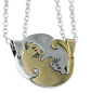 Mobile Preview: Cat chain two in one, individually or together to carry in different variants